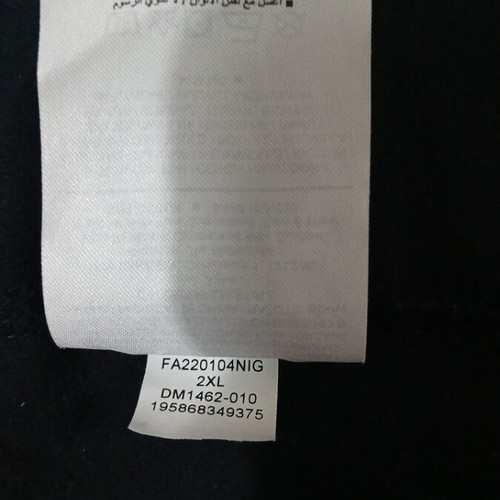 Jordan men's t-shirt like new, black, XXL