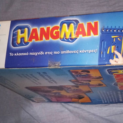 Hangman board game mb Hasbro 2002 vintage used