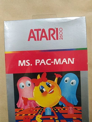 Atari 2600 Ms. Pac-Man βιντεοπαιχνίδι, sealed