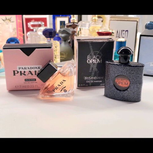 Prada Paradoxe Intense και YSL Black Opium μινιατούρες καινούργιες
