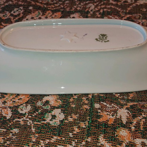 Beyer & Bock collector plate like new, porcelain with fish