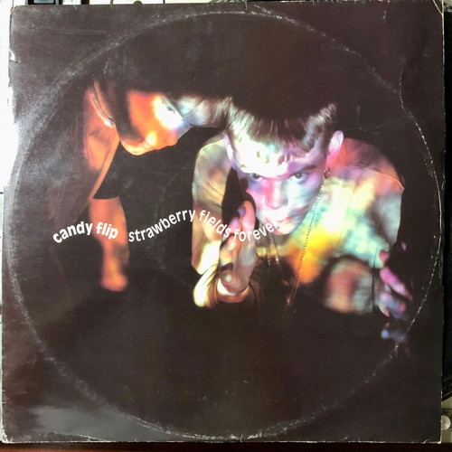 Candy Flip Strawberry Fields Forever vinyl used, 12", 45 RPM, single, pop