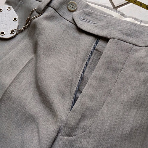 Men's pants new, gray, waist 38