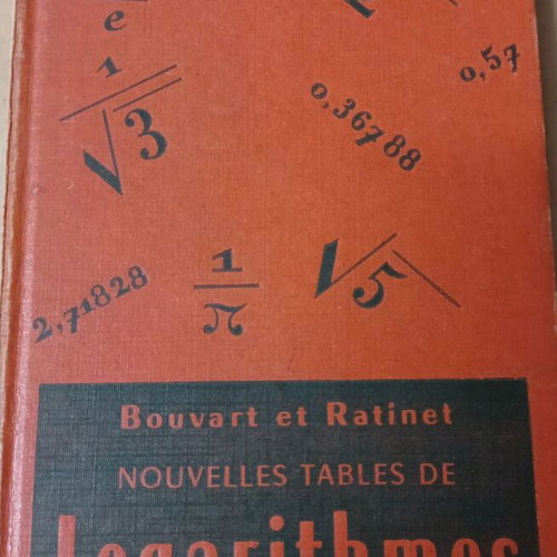 Βιβλίο Nouvelles Tables de Logarithmes σαν καινούργιο, γαλλικά
