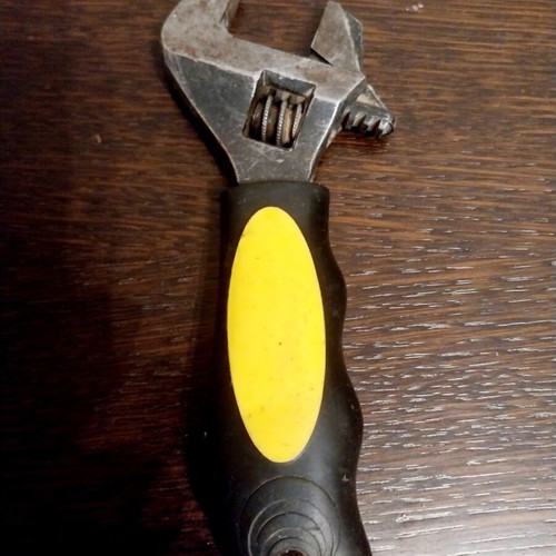 Small French Wrench used with ergonomic handle