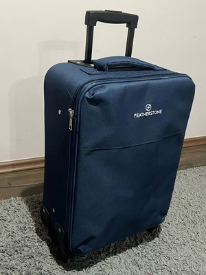 Βαλίτσα καμπίνας Featherstone μεταχειρισμένη, σκούρο μπλε με 4 ρόδες