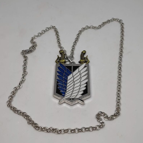 Attack on Titan Wings of Freedom Pendant with Chain like new