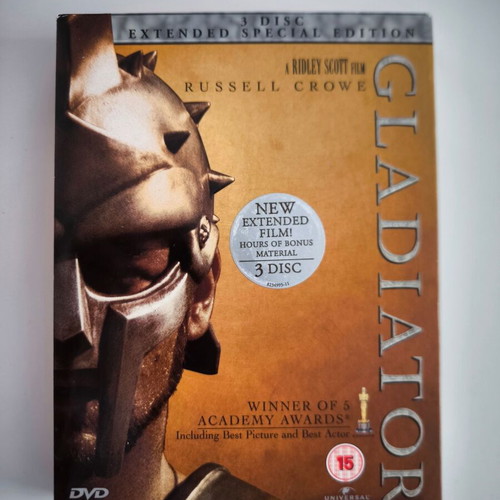 Gladiator 3-Disc Extended Special Edition DVD like new
