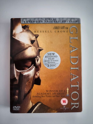 Gladiator 3-Disc Extended Special Edition DVD like new