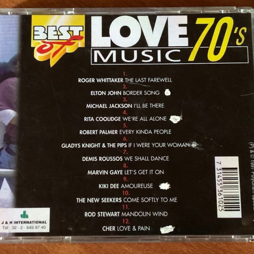 Best of Love Music 70's CD like new, pop