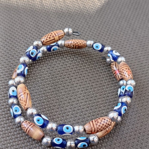 Ethnic spiral bracelet
