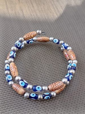 Ethnic spiral bracelet