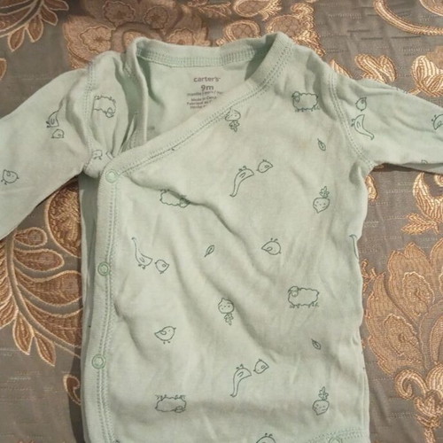 Carter's baby bodysuits like new, pack of 2 for 9 months