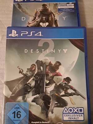 Destiny 1 και Destiny 2 για PS4 σαν καινούργια με γερμανικά εξώφυλλα