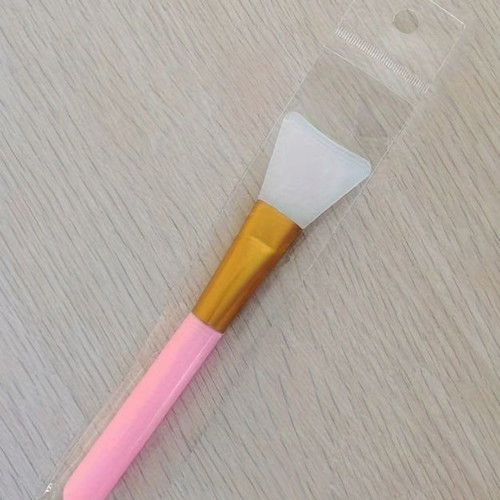Silicone brush for face masks, skincare routine