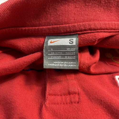 Nike Vintage Y2K Manchester United Polo Shirt Pre Match 2008-2009 Men’s Red like new