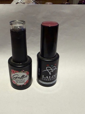 LALOO and GELLIE nail polishes 7ml new unused