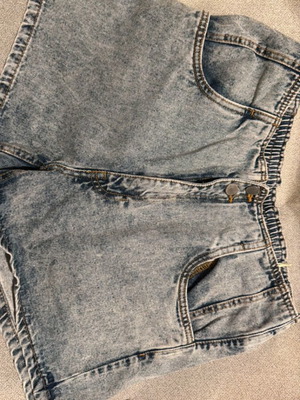 Pink Woman Denim shorts σαν καινούργιο, μέγεθος M 38 10, μπλε