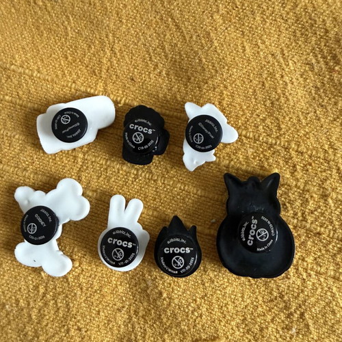 Crocs charms authentic, used