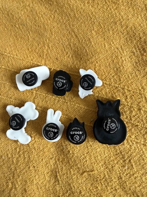 Crocs charms authentic, used
