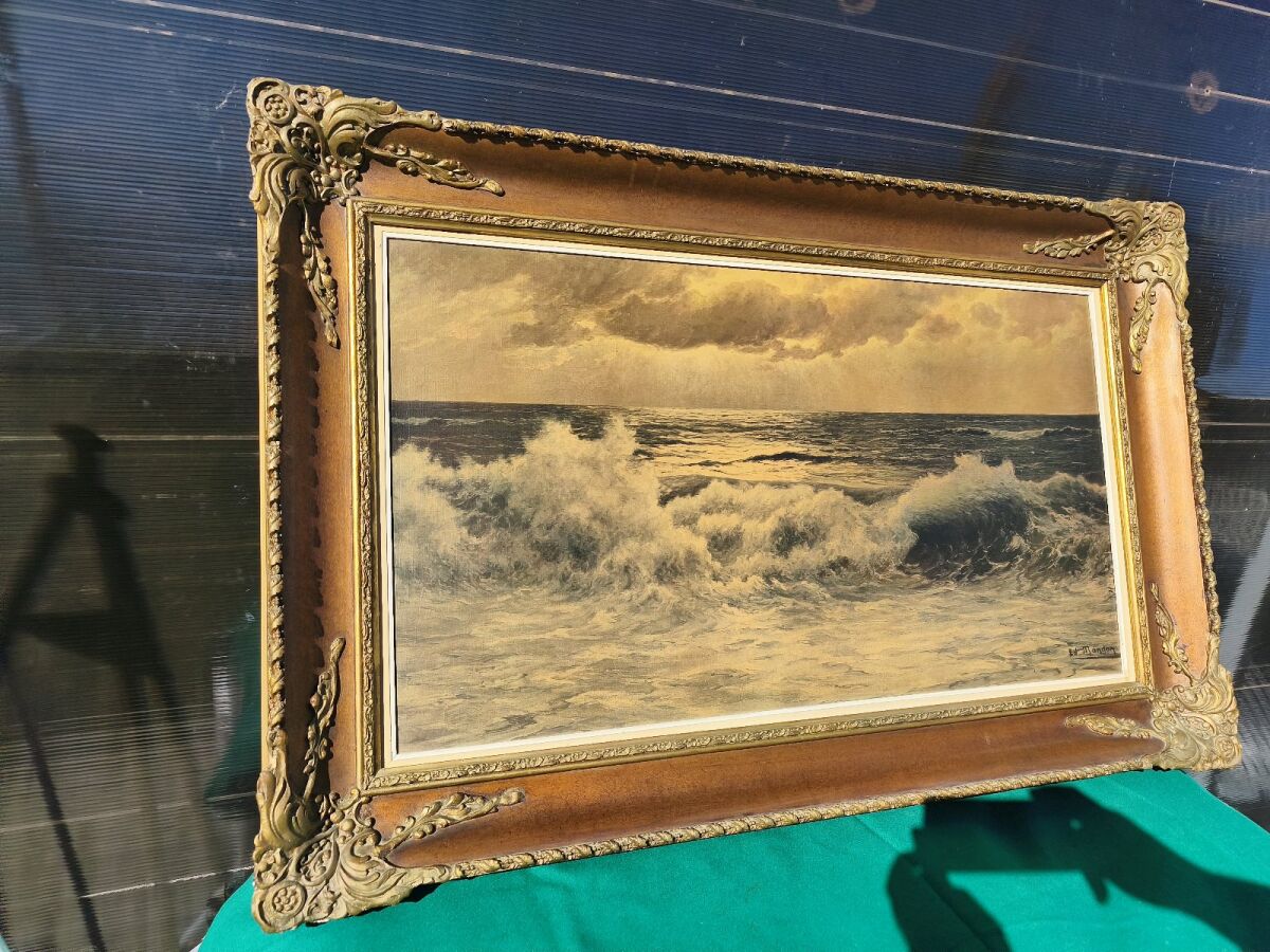 Oil Painting Landscape Seascape Edouard… - € 320,00 - Vendora.cy