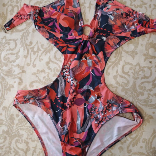 Acne Studios one-piece swimsuit new, multicolor medium
