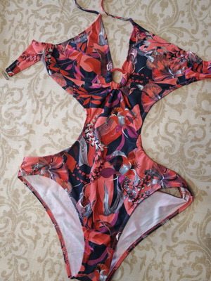 Acne Studios one-piece swimsuit new, multicolor medium