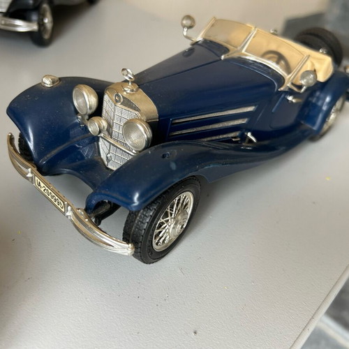 Mercedes antique model cars Burago 1/18 used, very old, rare