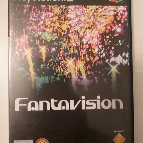 Fantavision PlayStation 2 game like new, puzzle