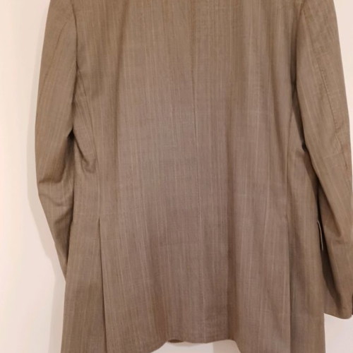 Men's Super 150 suit used, size 48, wool fabric