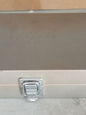 KWB metal tool case limited edition 80 years