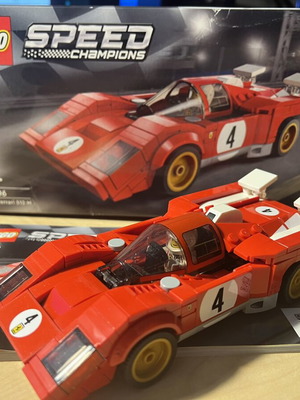 Lego 1970 Ferrari 512 M 76906 used with box and manual