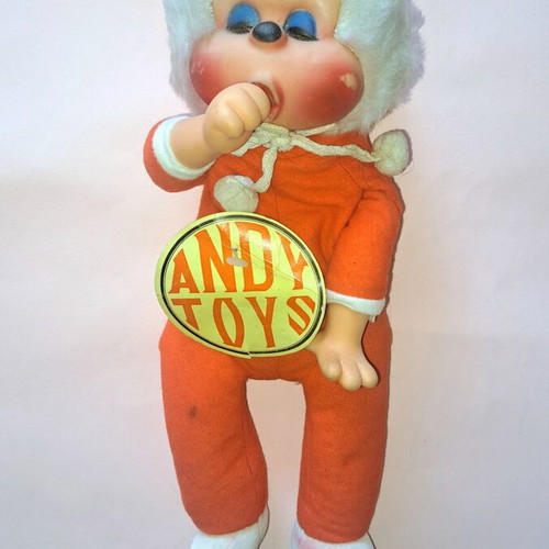 Vintage Ζαβολακι Andy Toys 70s used, 30 cm height
