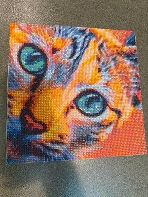 Diamond Paiting painting like new 30x30