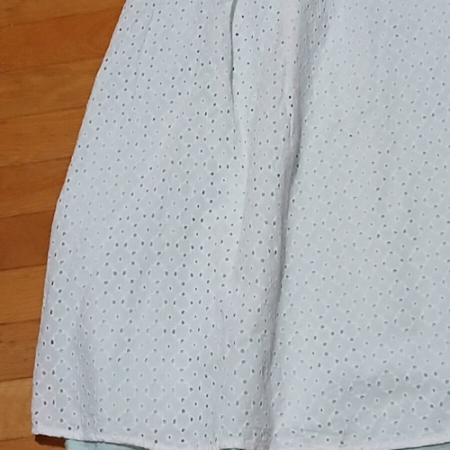 Anna Riska white midi dress broderie anglaise size medium like new