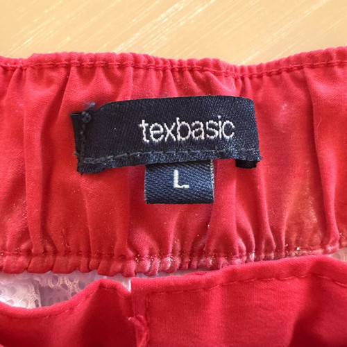 Men's Swim Shorts Large white/red with graffiti prints, like new