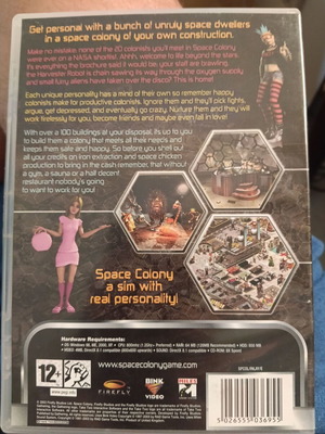 Space Colony PC CD-ROM game