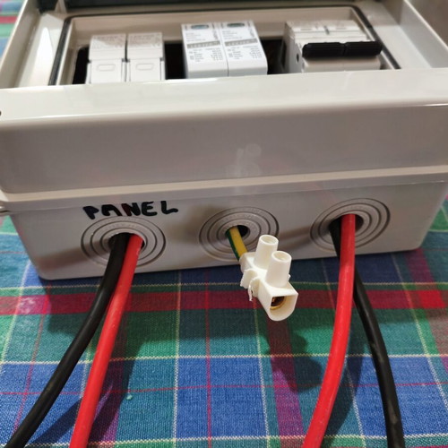 Waterproof DC Electrical Panel new