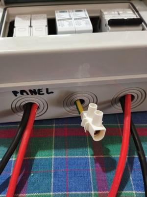Waterproof DC Electrical Panel new