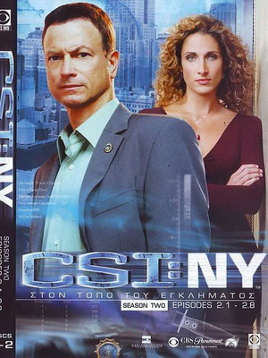 CSI NY Season Two DVD used with subtitles