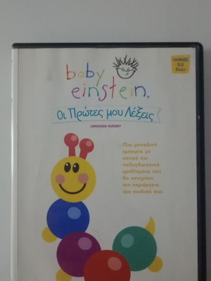 Baby Einstein My First Words DVD used, dubbed