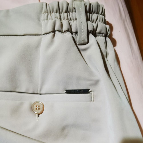 Vittorio Artist men's pants new, beige, size XL, summer