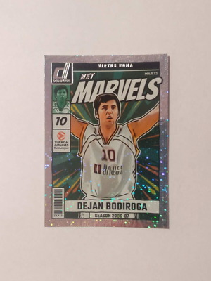 Dejan Bodiroga Net Marvels card like new Panini Donruss Euroleague 2024-25