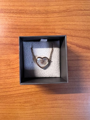 Loisir bracelet new gold-plated with heart and golden rose