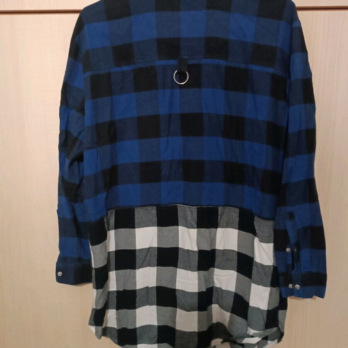 H&M Checked Winter Shirts like new, size M 38 10, white and blue