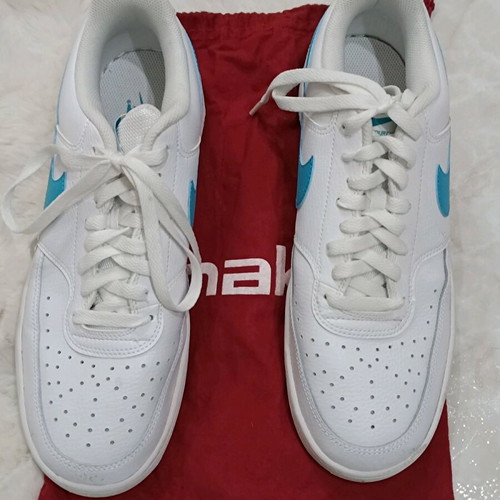 Nike Woman Court Vision Low Sneakers like new, white, size 42.5