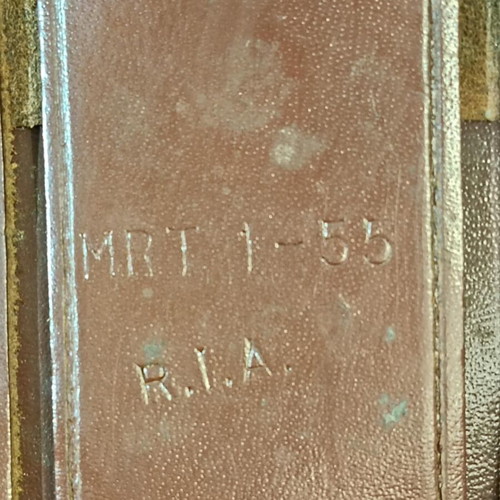 Leather case of the American army for Smith & Wesson Victory Model 38 Special.