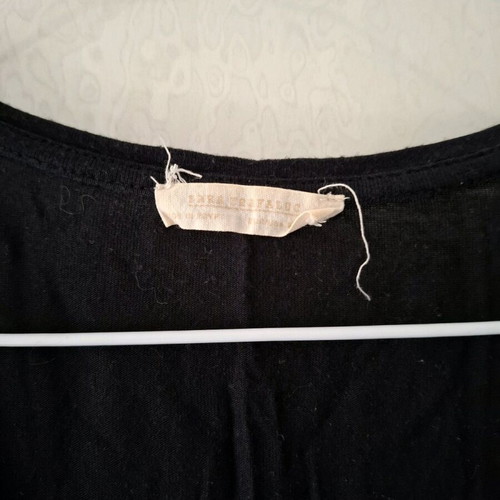 Short-sleeve black T-shirt Pull & Bear used, size S