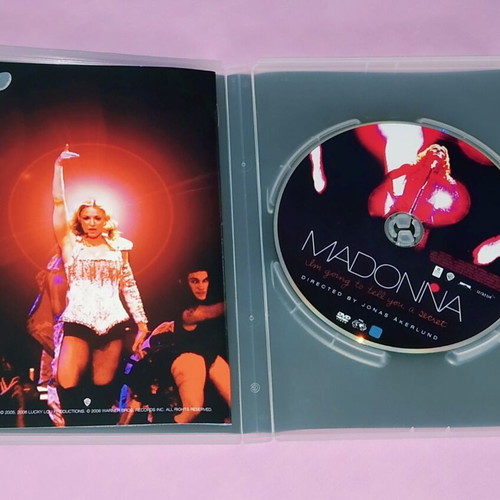 Madonna Live DVD 2005 I'm Going To Tell You A Secret like new, pop