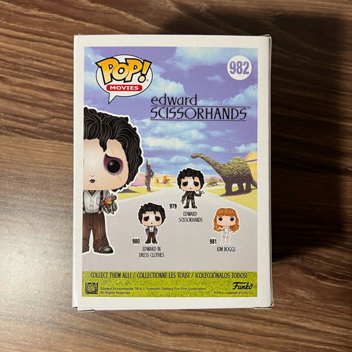 Edward Scissorhands Funko POP used collectible figure with kabobs